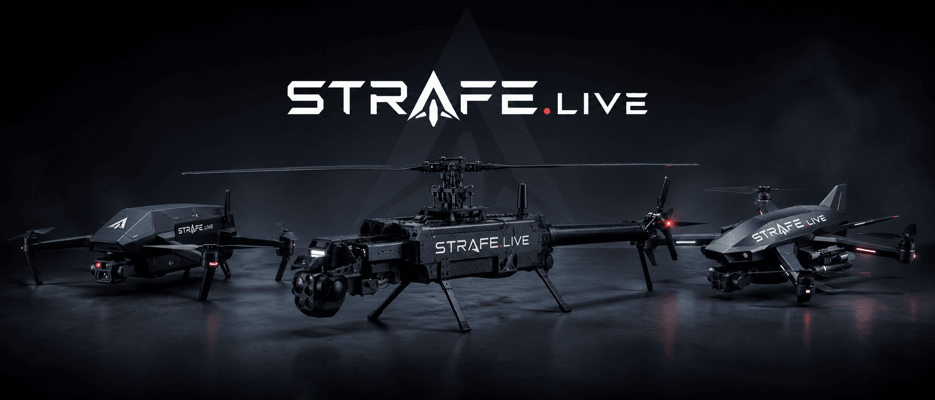STRAFE.LIVE airframe lineup